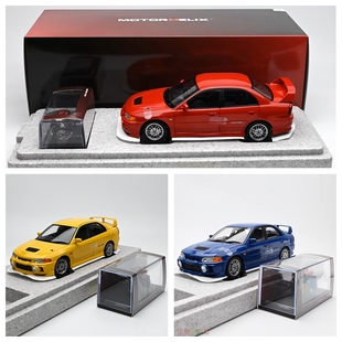 MotorHelix MH 1:18 三菱EVO 4代 合金汽车模型 附送发动机 成品