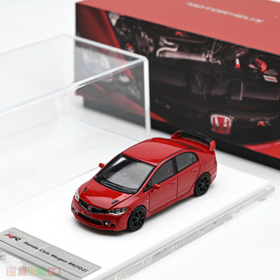 MH 1:64 Honda 本田思域 FD2 Mugen RR civic 合金汽车模型可开盖