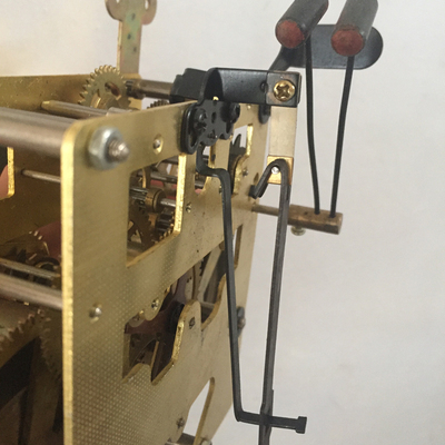 老式机械钟摆簧片北极星挂