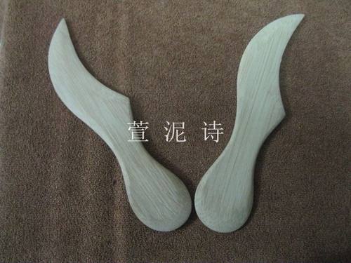 功夫茶具茶道配件茶壶制作工具雕塑工具理狮子毛动物毛发竹刀