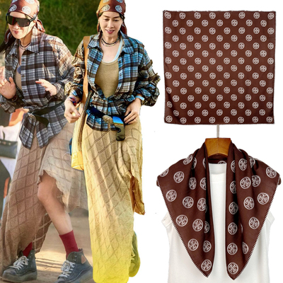 真丝羊毛65方巾桑蚕丝披肩围巾女