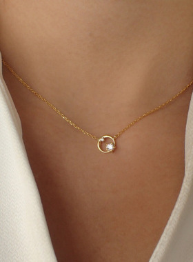 项链小巧精致时尚轻奢