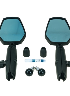 WESTWIND可折叠探险摩托ADV车西风后视镜越野摩托车折叠后视镜