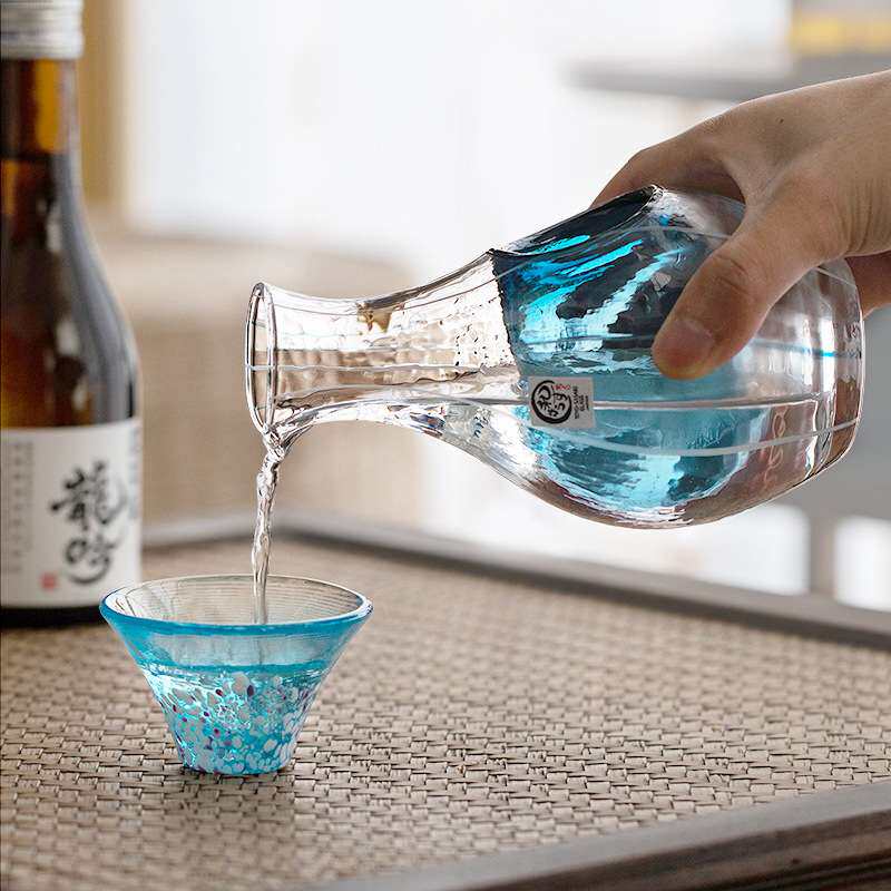 日本进口东洋佐佐木玻璃冷酒壶日式简约清酒壶轻奢高档新年醒酒器