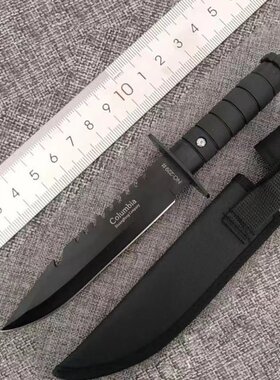 野外防身求生随身小刀锋利高硬度户外生存刀具冷兵器战术格斗直刀
