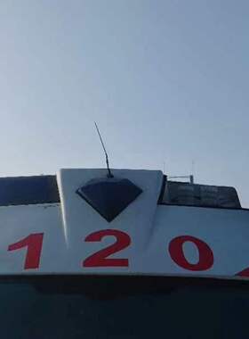 救护车配件福特V348救护车福星顶灯罩左侧灯罩福星顶警灯蓝色灯罩