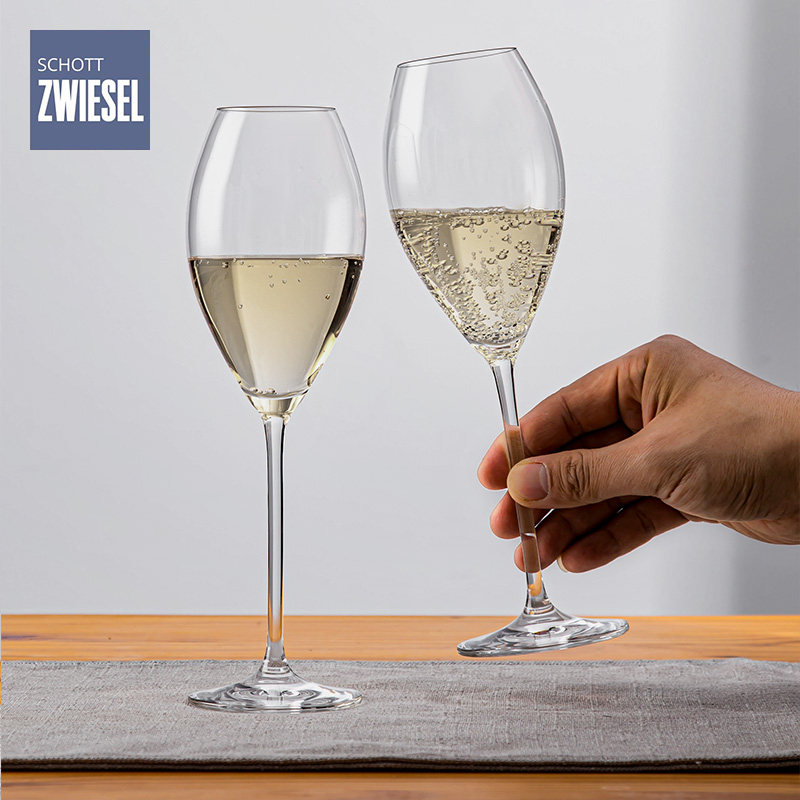德国进口SCHOTT肖特圣维莎水晶玻璃香槟杯高颜值高脚杯气泡酒杯子
