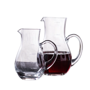 家用饭店用白酒分酒器套装100毫升小号玻璃洋酒红酒分酒壶醒酒器