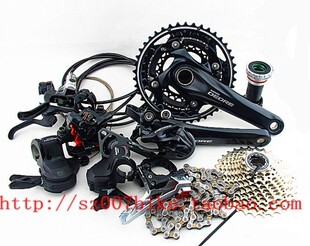 SHIMANO禧玛诺DEORE M610 M615 指拨 前拨飞轮10速20速30速变速器