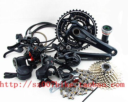 shimanoDEOREM610指拨前拨飞轮