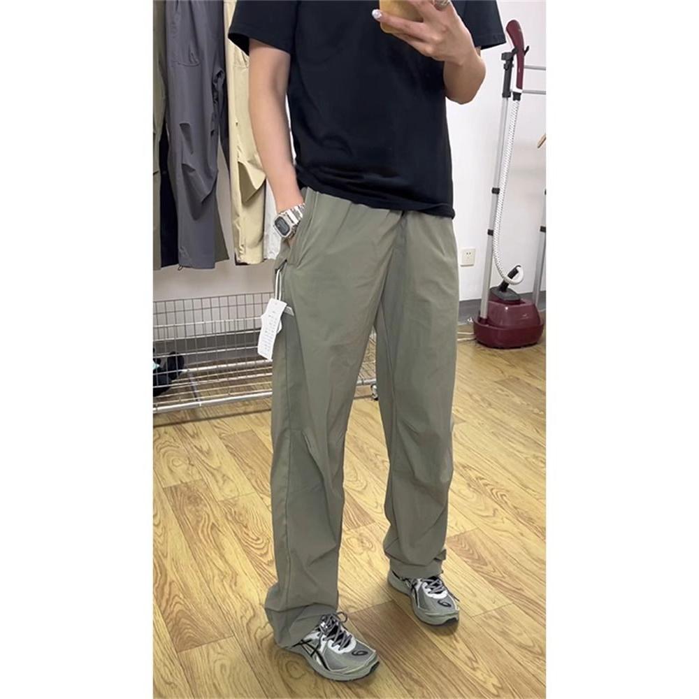 夏季轻薄伞兵裤黑色米灰绿色513CK1386P33,男装休闲裤,星座513