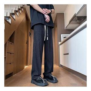 港风潮男夏季新款高街潮流痞帅长裤男女同款513CK1506P28图片