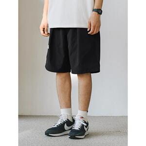 夏季新款美式短裤男潮牌薄款宽松休闲五分裤513DK1274P35图片