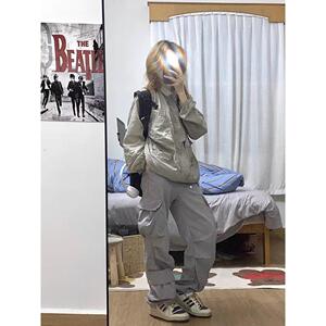 工装防晒衣女新款夏季轻薄透气日系外套潮513FS1530P45图片