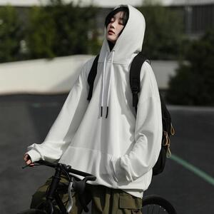 秋季新款连帽中性户外纯版卫衣外套男上衣513WY2439P35