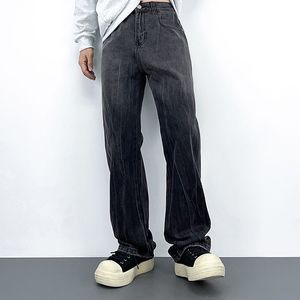 美式百搭微喇牛仔裤男女同款宽松男潮牌百搭长裤炸街513CK3241P37图片