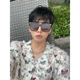 港风新款男碎花衬衫长袖潮流薄款宽松防晒衬衣潮513DX1446P39，男装防晒衣，星座513