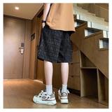 冰丝工装短裤男夏季薄款美式宽松高街大口袋五分裤男513DK1273P25，男装牛仔裤，星座513