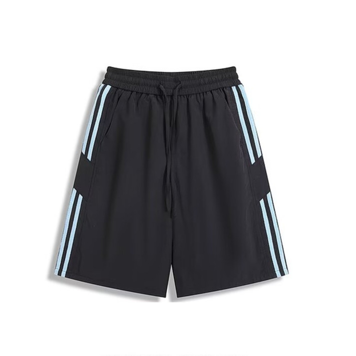 夏季男短裤五分裤中裤针织运动裤宽松青年青少年炸街513DK327P22图片