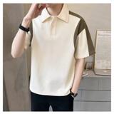 新款夏季POLO衫短袖简约潮流潮青春流行百搭513PL1123P32，男装Polo衫，星座513