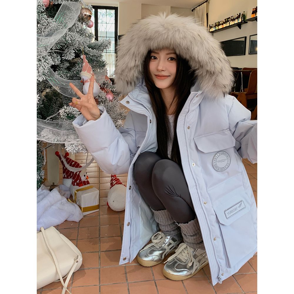 美式高级感工装派克棉服保暖加厚