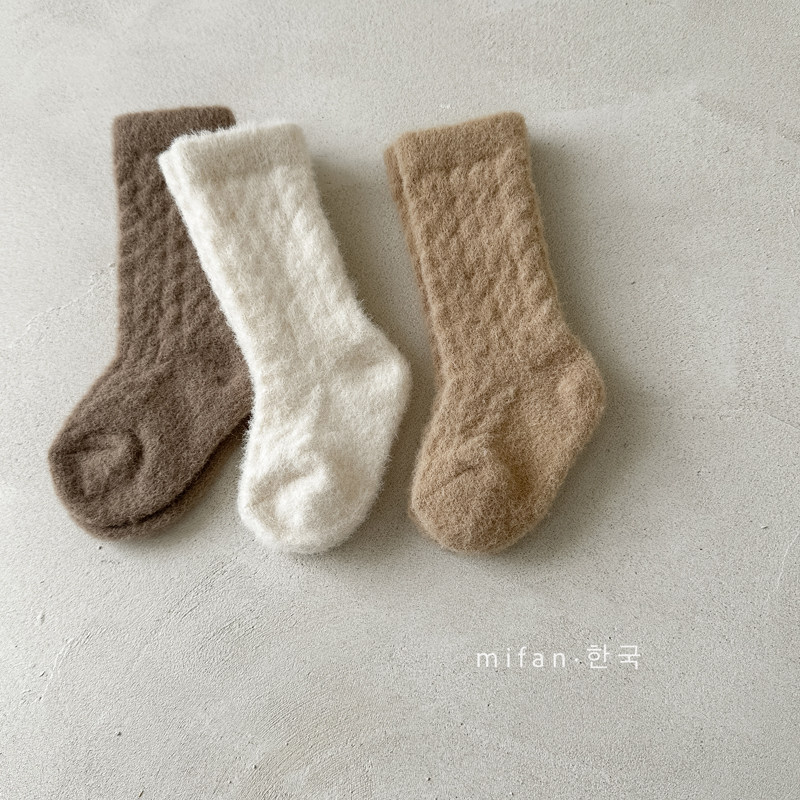 2025貂绒宝宝中筒袜秋冬加厚保暖松口婴儿双针纯色潮袜男女童袜子,童装/婴儿装/亲子装,儿童袜子(0-16岁),淘宝优惠券,粉丝福利购,淘宝优惠卷