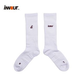 小刺绣篮球运动袜跑步透气弹力吸汗中筒袜子 新款 INNOUT LAB夏季