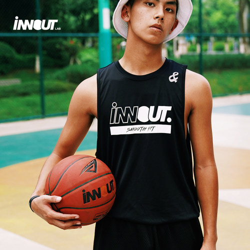 INNOUT LAB新款运动篮球背心SMMOTH FIT夏季美式健身坎肩无袖透气