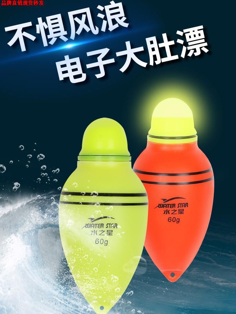 夜光大肚漂日夜两用漂海竿