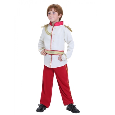男孩白马王子cos万圣节服装