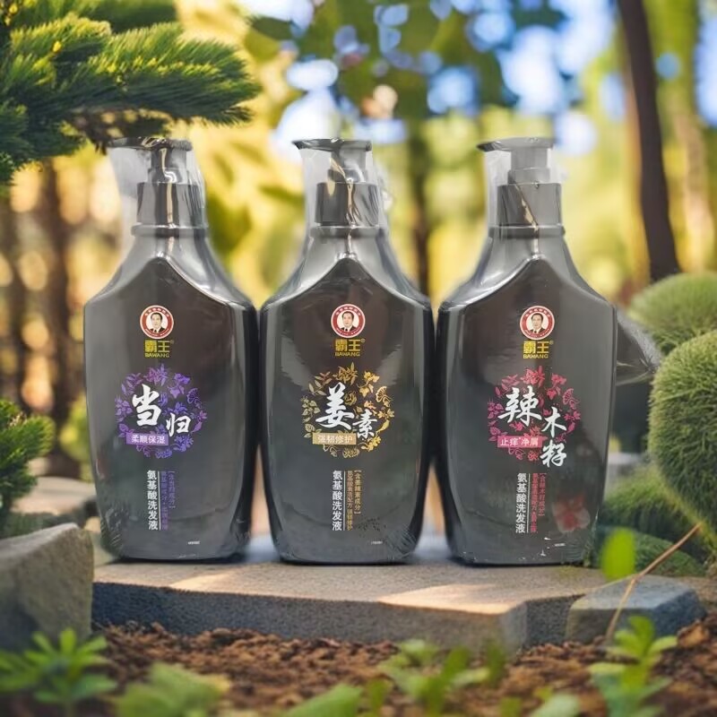 霸王控油去屑辣木籽氨基酸