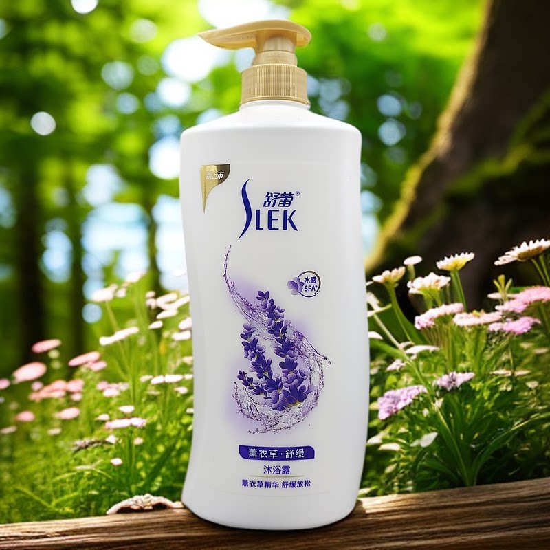 舒蕾薰衣草舒缓香氛沐浴露1L留香