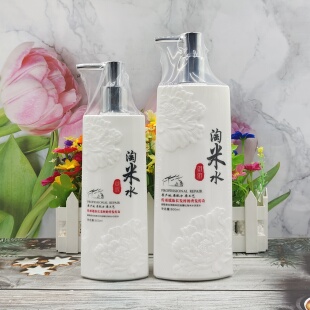 徽歌淘米水洗发水微歌香谷淘黑米控油蓬松洗发露持久留香男女通用