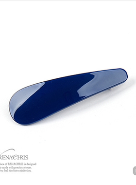 C573韩国进口头饰AngelRena纯色三角发夹顶夹