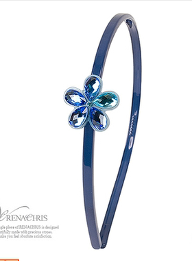 BH062 韩国进口 头饰 AngelRena闪亮花卉发箍