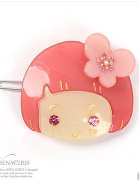 AngelRena韩国进口发饰头饰女孩小蝴蝶刘海发夹边夹 A117