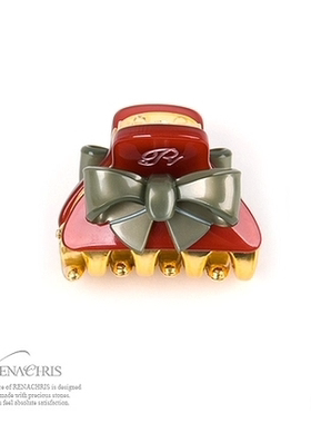 AngelRena韩国进口饰品发饰头饰小蝴蝶结发抓 抓夹 C347