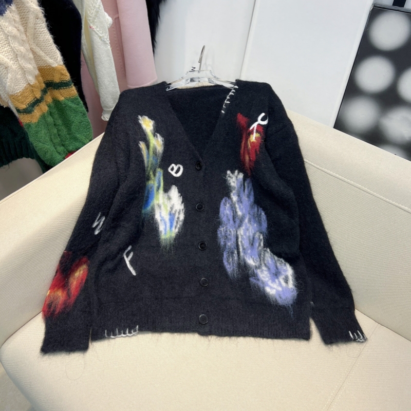 白鹿同款高级感慵懒风软糯毛衣