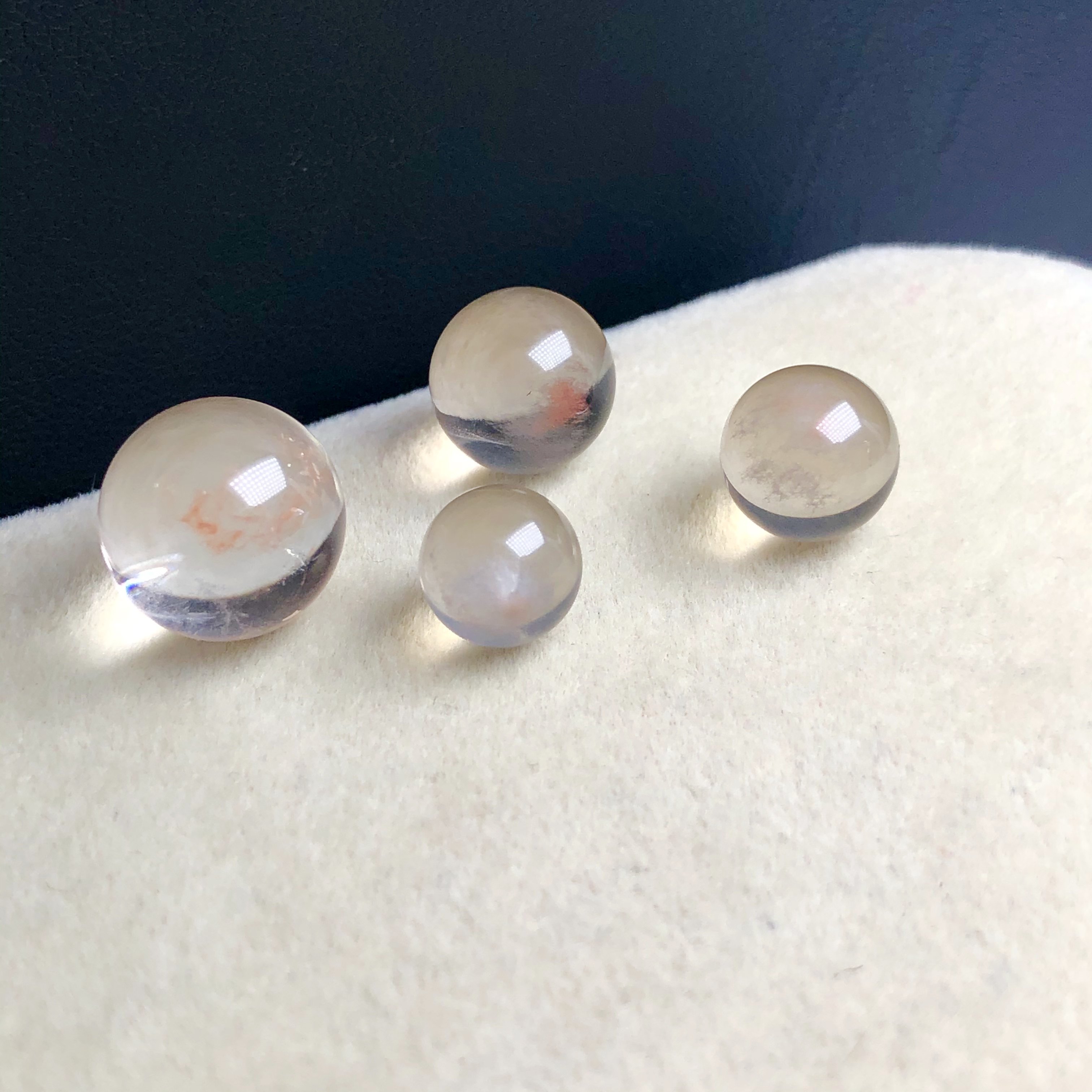 （无任何优化和注胶）同料出亏本大漏拼手速天然兔毛单珠