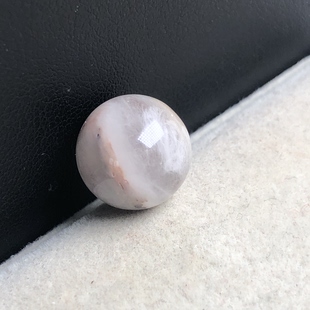 11.6mm 老矿天然水晶兔毛单珠 没有任何优化注胶