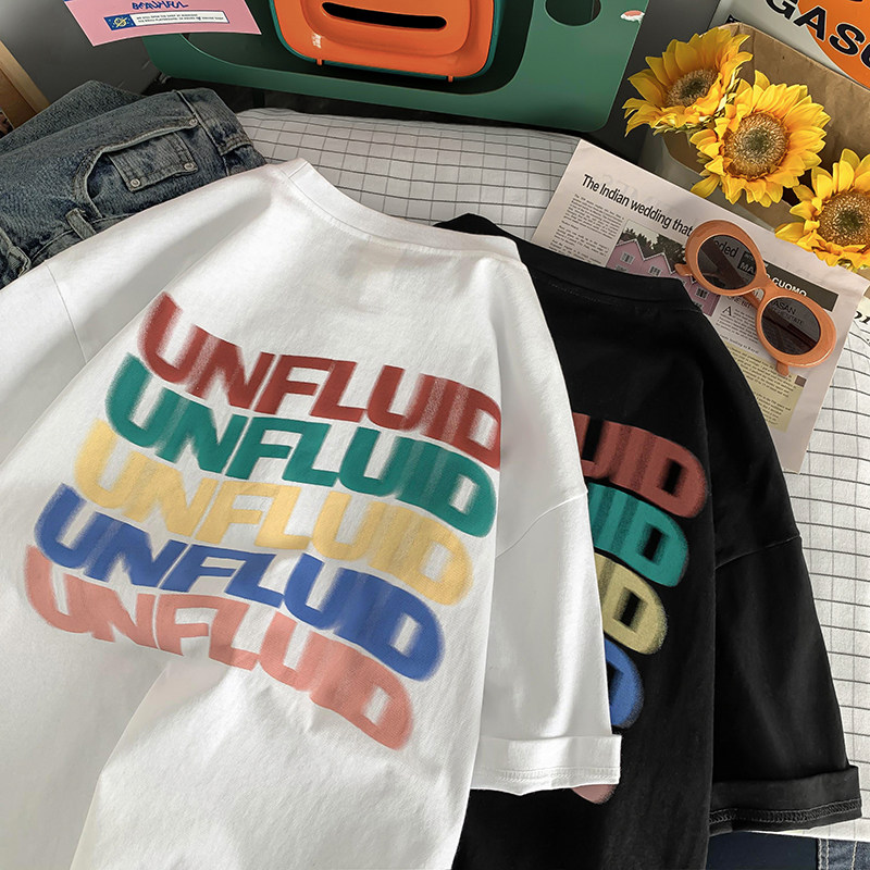 Short sleeve T-shirt summer casual Harajuku style half sleeve for Japanese students