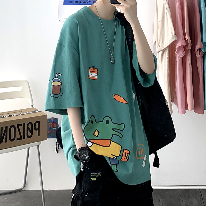 Cartoon Trendy Cute short sleeve T-shirt for boys