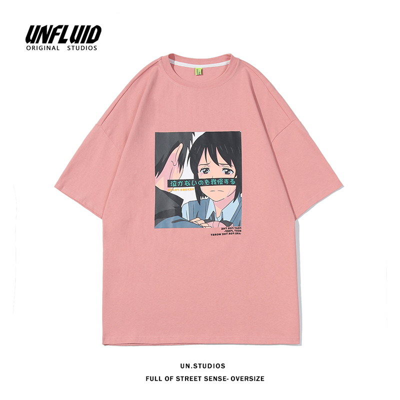 Printed short sleeve T-shirt loose summer casual top 5 / S