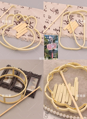 宫灯框架灯笼杆手工灯框