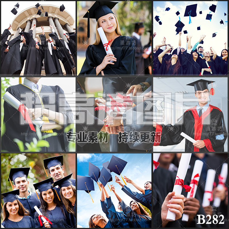 超大超高清图片大学生毕业典礼学设计素材/源文件
