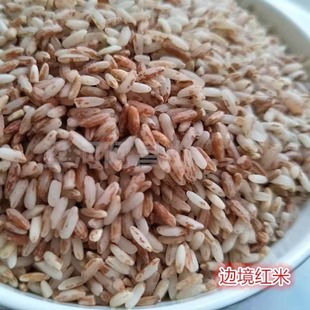 云南特产边境红米红软米大米稻谷每份500克