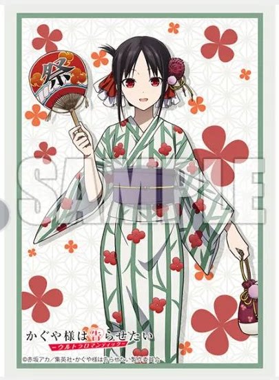 日本动漫卡套卡垫（妹套）辉夜大小姐想让我告白 现货