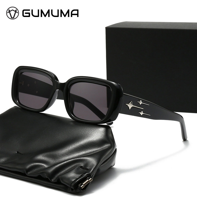 欧美方形流星复古墨镜女潮韩版方圆脸显瘦高级感新款太阳镜,ZIPPO/瑞士军刀/眼镜,太阳眼镜,淘宝优惠券,粉丝福利购,淘宝优惠卷