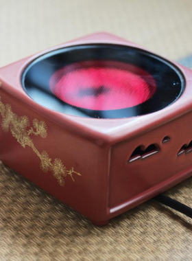 梵山堂山楂红电陶炉长宽：17.8cm高：10cm面板：16cm功率：1000W