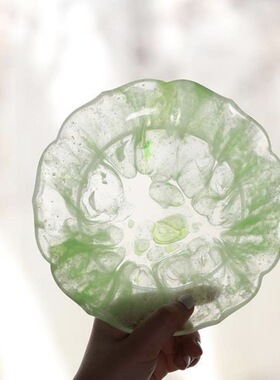 心缘堂尔雅茶盘181 x 27mm（粉彩春绿）